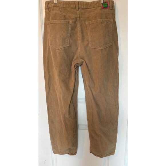 Empyre Tori 90s Khaki Corduroy Baggy Skate Pants Womens 13 - Picture 6 of 10